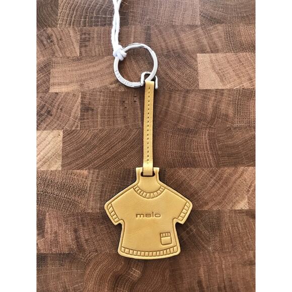 MALO Leather Sweater Key Ring NWT - Picture 2 of 4